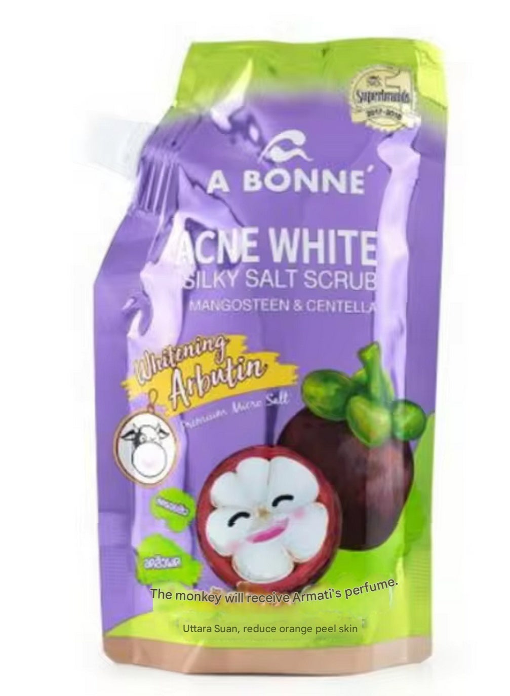 Acne White Silky Salt Scrub Magosteen 350G