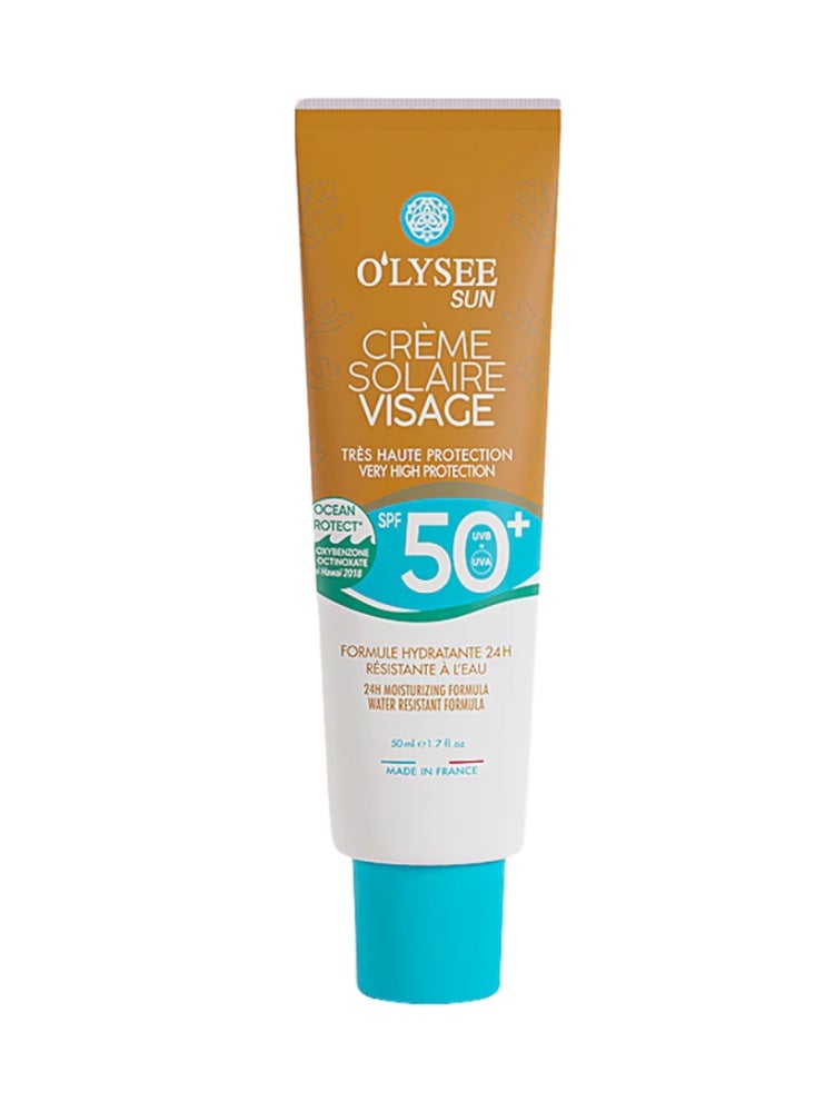 Face Sunscreen SPF 50 ,50 ML ,Made in France