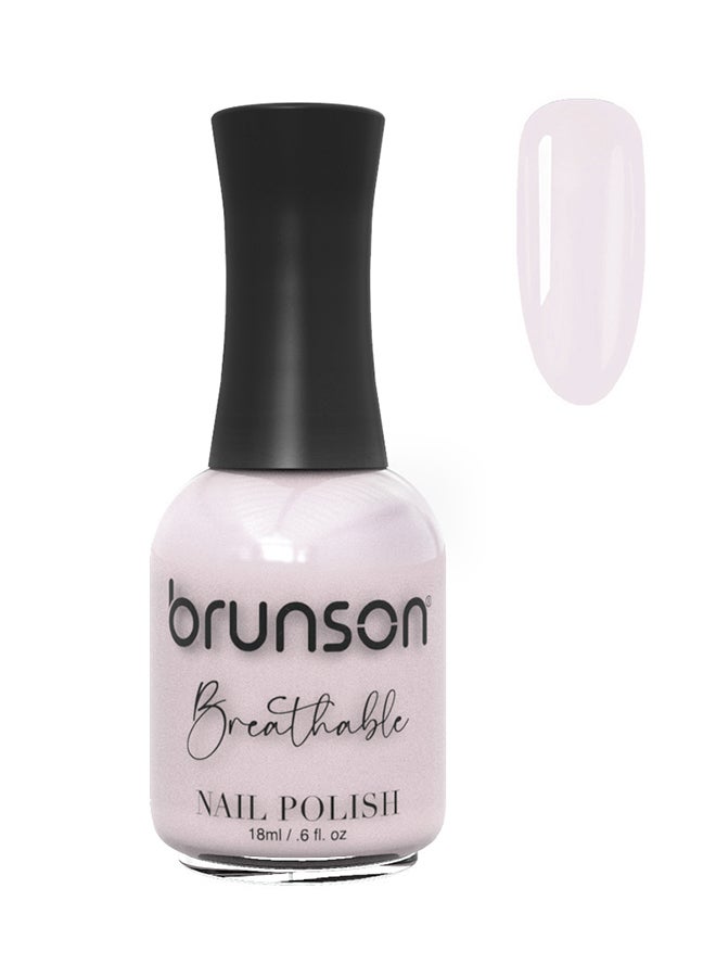 Breathable Nail Polish Halal nail polish Wudu friendly Quick-Dry Vegan long lasting but easy peel off   18ml BH004