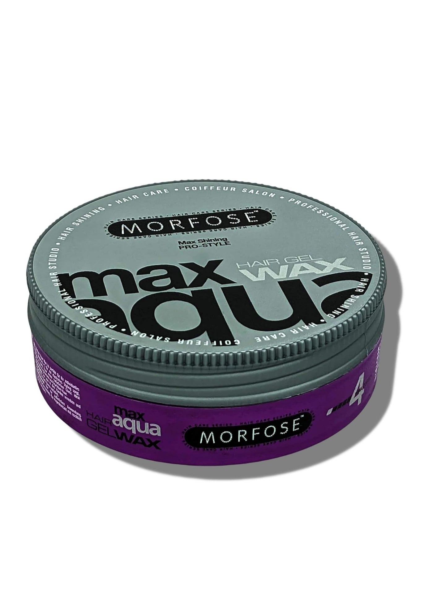 Morfose Max Aqua Hair Gel Wax 175ml - Maximum Control & Natural Shine