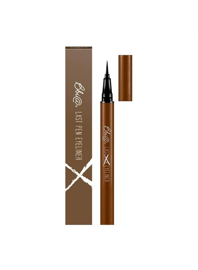 BBIA Last Pen Eyeliner, Waterproof Ink Type (03 Choco Brown) 0.02 Ounce