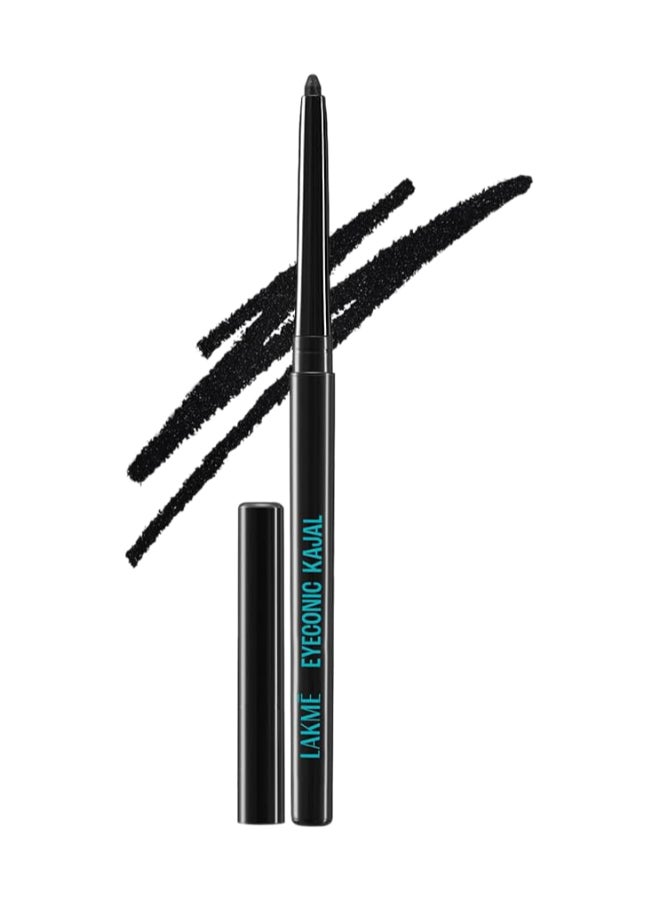 9 to 5 Eyeconic Kajal, Sparkling Black, 0.35g