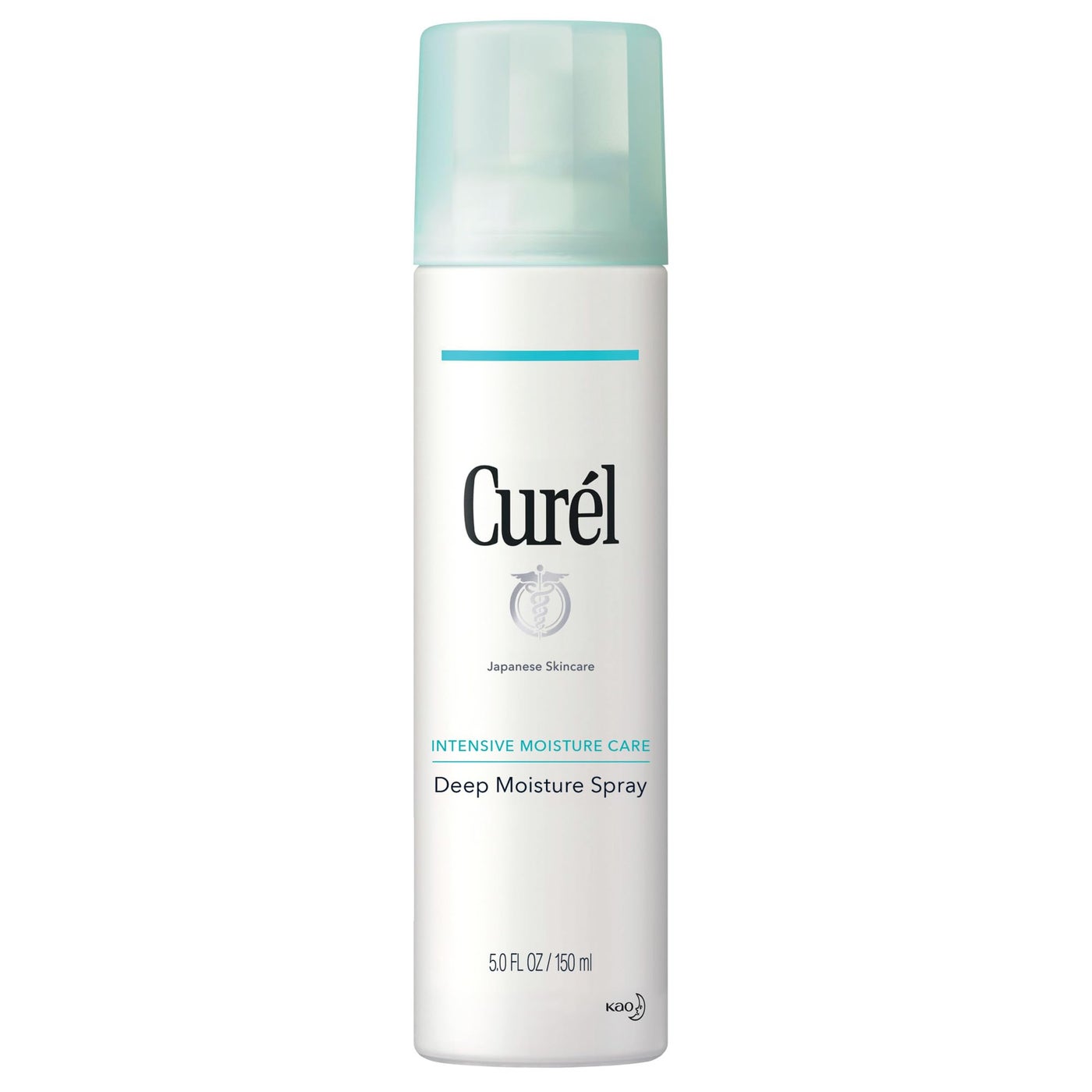 Curel Japanese Skin Care Deep Moisture Spray, Facial Lotion for Dry, Sensitive Skin, with Ceramides, Face and Body Moisturizer, pH Balanced, Fragrance & Alcohol Free Lotion, Setting Spray, 5 Fl Oz