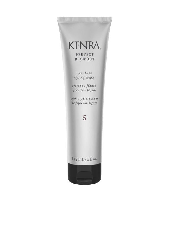 Kenra Perfect Blowout 5 | Light Hold Styling Cr√®me | Provides Thermal Protection | Increases All Over Body & Fullness | Lightweight Formula | All Hair Types | 5 fl. Oz