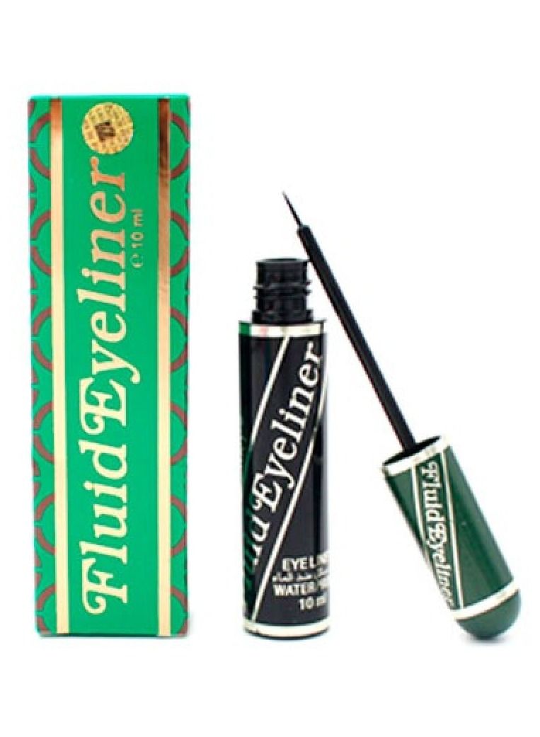 Waterproof Eyeliner & Stamper Fluid Black 10 ML