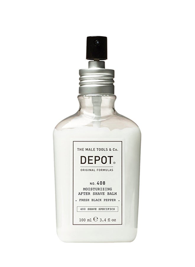 Moisturizing After Shave Balm in Fresh Black Pepper - Soothes & Hydrates Post-Shave Skin, Leaves a Spicy, Masculine Scent (100 ml)