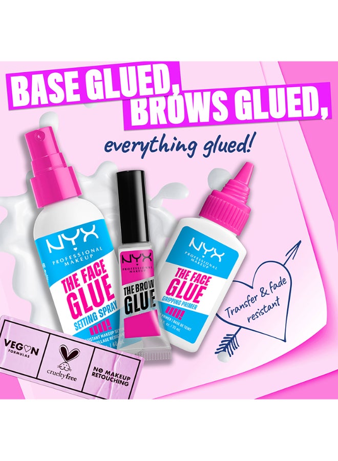 The Face Glue Setting Spray Makeup Setting Spray up to 24 hr wear transfer resistant And waterproof 60ml - image 6