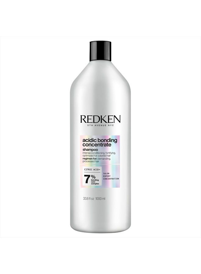 Redken Bonding Shampoo for Damaged Hair Repair | Acidic Bonding Concentrate | For All Hair Types