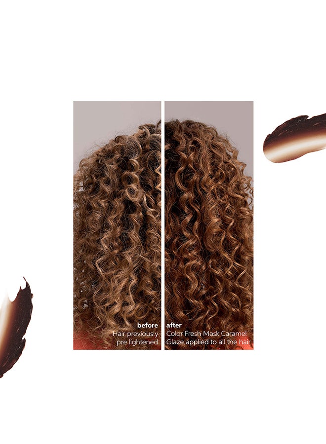 Color Fresh Mask In Caramel Glaze - Zero-Damage Color Depositing Mask To Revive Medium Blonde And Balayage Hair (150 Ml) - image 4