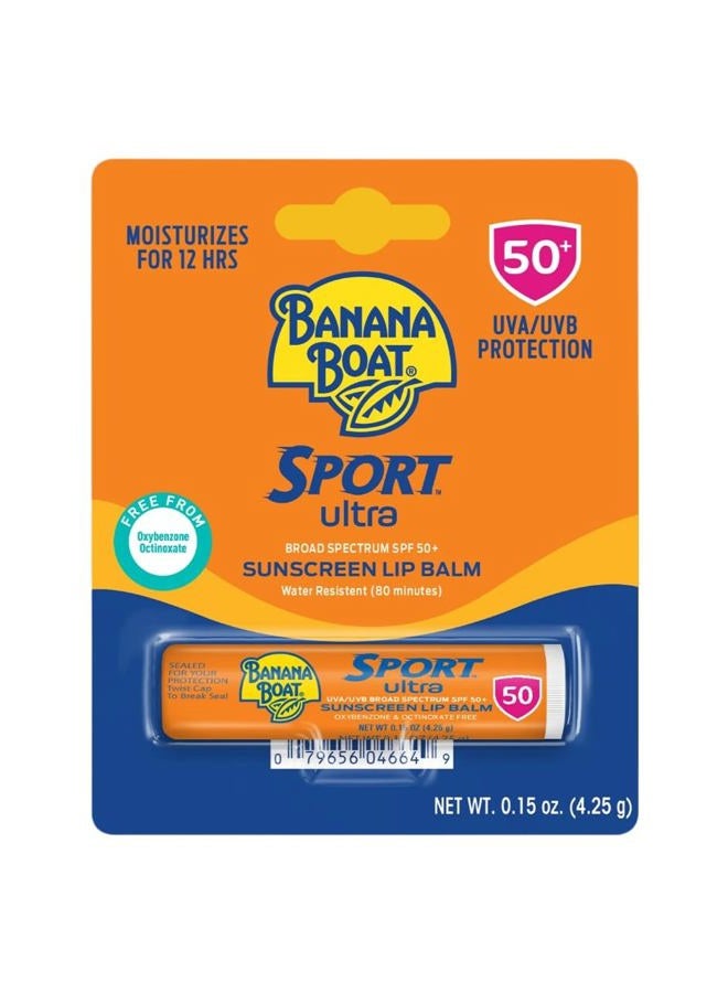 Sport Performance Sunscreen Lip Balm SPF 50 0.15 oz (Pack of 5)