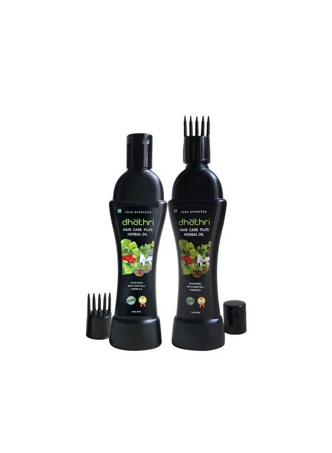 Dhathri Hair Care Plus Herbal Oil| Hair Oil for Hair Fall and Regrowth|Hair Care Oil that Reduces Hair Fall and Promotes Hair growth| Herbal Hair Oil, Best Oil for Hair Fall Control (100ml Pack of 2)