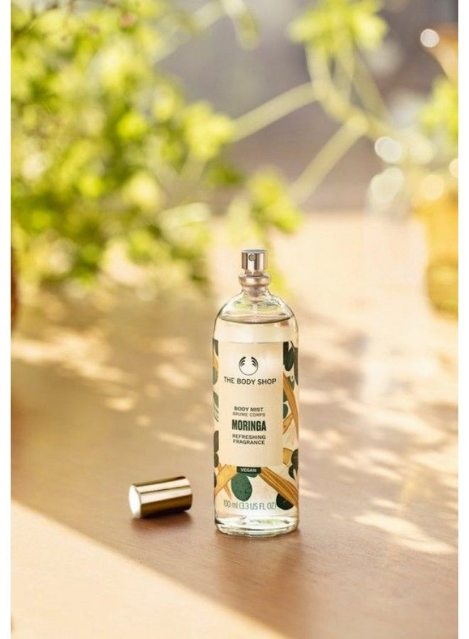 Moringa Body Mist – Refreshing Floral Fragrance Spray with 96% Natural Origin Ingredients, Light & Delicate Scent, Vegan, 100ml - image 2