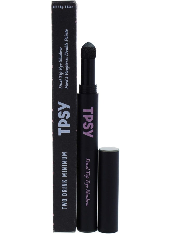 Tpsy Two Drink Minimum Dual Tip Eyeshadow - Unbothered And Bothered For Women 0.06 Oz Eyeshadow