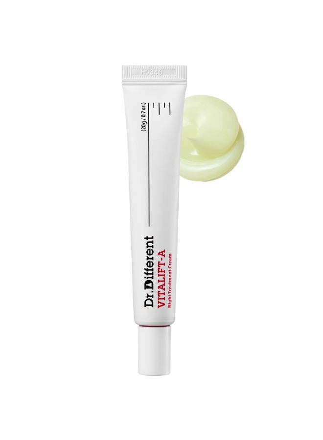 VITALIFT-A Retinal 0.05% - Anti-Aging And Anti-Wrinkle Night Treatment For Lifting And Firming-Face Moisturizer Cream With Vitamin A & Hyaluronic Acid, 0.7oz.