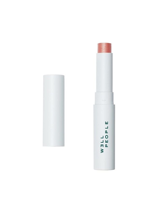 WELL PEOPLE - Lip Butter SPF 15 Tinted Lip Balm | Plant-Based, Cruelty-Free Clean Beauty (Afterglow, 0.07 oz | 2.2 g)