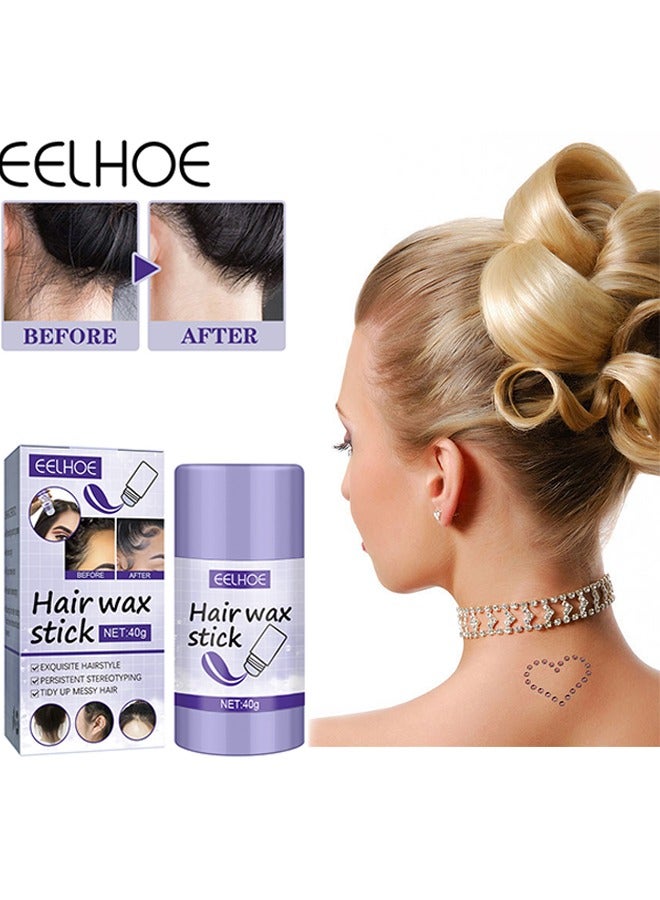Hair Wax Stick，Set Hair Breaker Cream 40g
