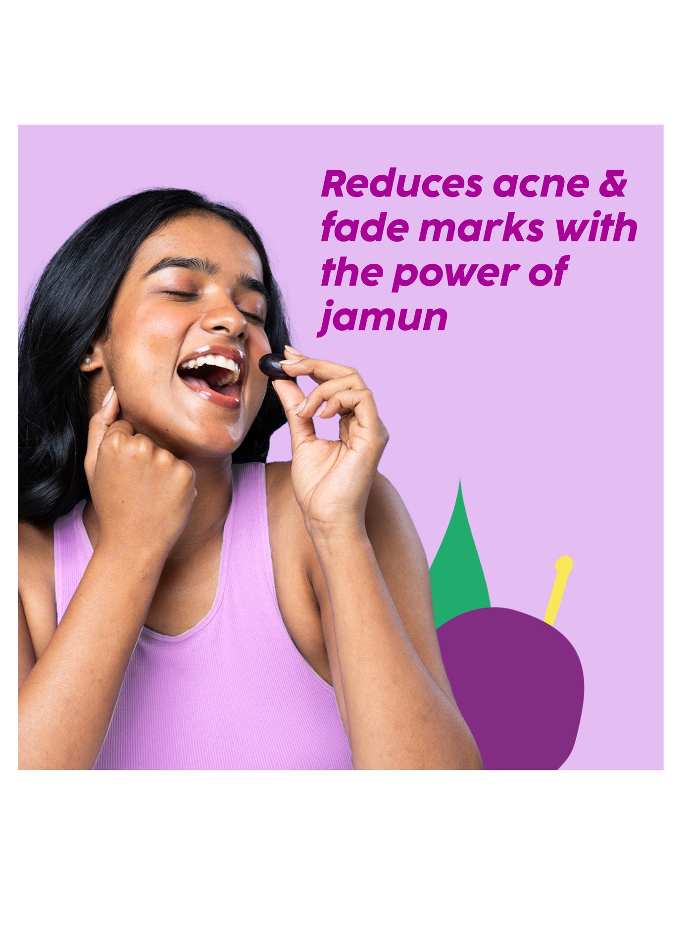 Jamun Face Wash and Acne Marks Serum Combo(100ML + 30ML) For Acne spots & Oil Control, For Breakouts Oily & Acne Prone Skin Women & Men - image 3