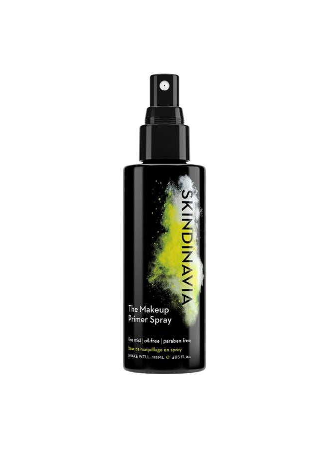 Skindinavia The Makeup Primer Spray - Hydrating Spray On Base Layer For Normal & Combination Skin - Professional Pore Minimizing Primer Mist for Face (4 Oz)