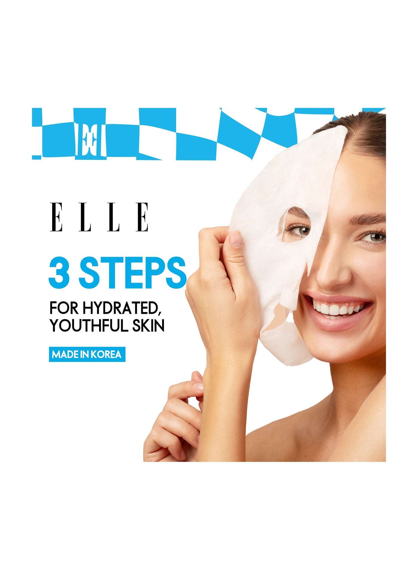 Anti-Aging Hyaluron Moisture Mask 3-Step Care Kit – From Korea | Hydrating Ampoule, Moisture-Boosting Mask & Night Cream | Deep Hydration, Skin Firming, Wrinkle Reduction |All Skin Types| 4 Pack