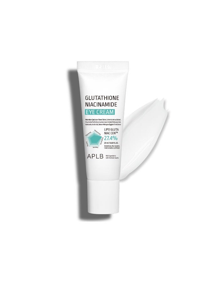 Aplb Glutathione Niacinamide Eye Cream 20ml