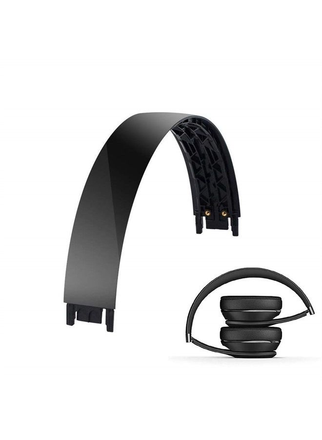 Solo2 Headband Replacement Top Headband Repair Parts Compatible for Beats Solo 3.0 Wireless Solo 2.0 Wireless Over-Ear Headphones (Black)