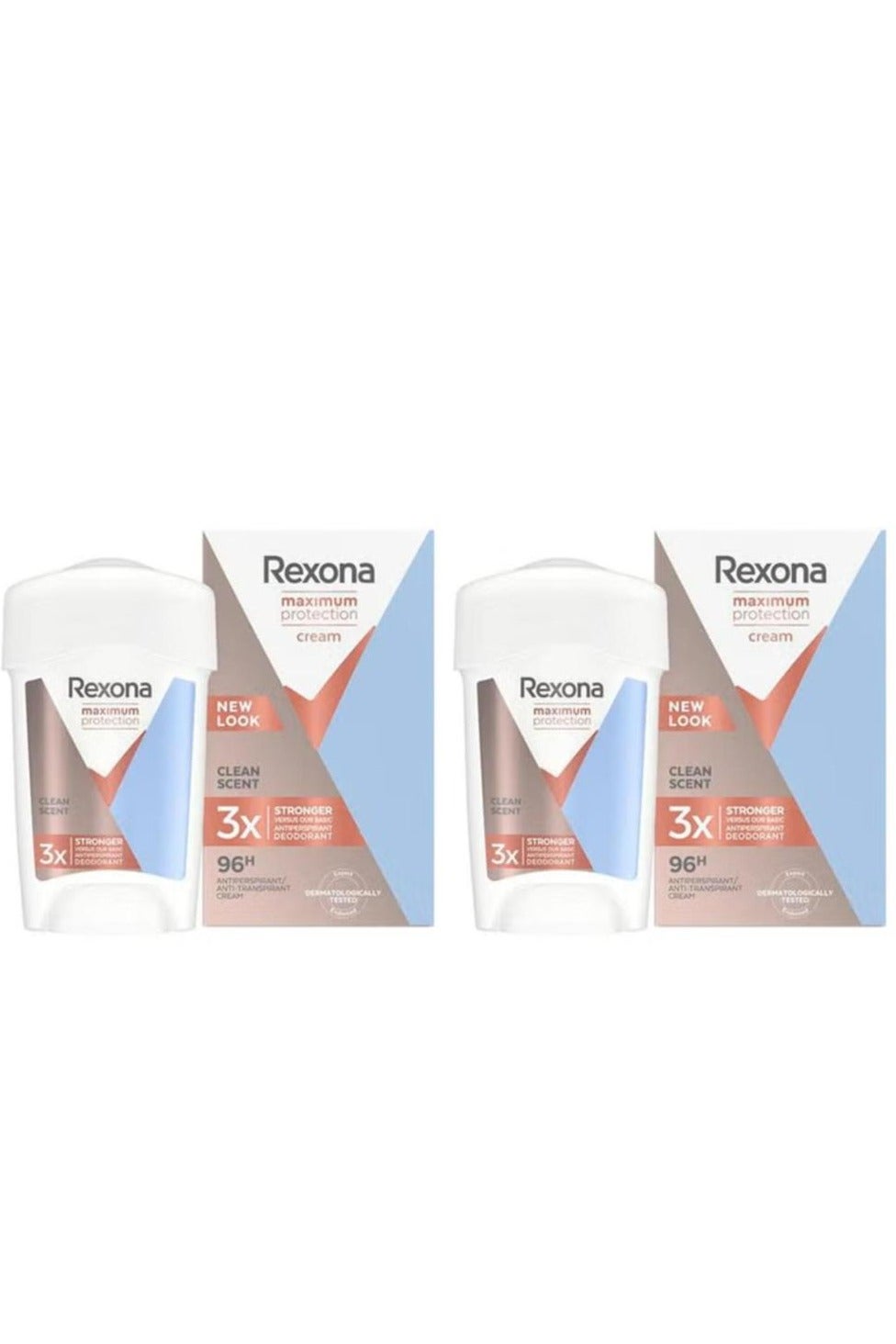 Maximum Protection Clean Scent cream stick sweat blocker for women 45 ml 2 pcs