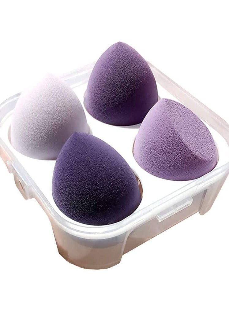 Makeup Sponge Set 4pcs Blender Multi-colored Beauty Foundation Blending