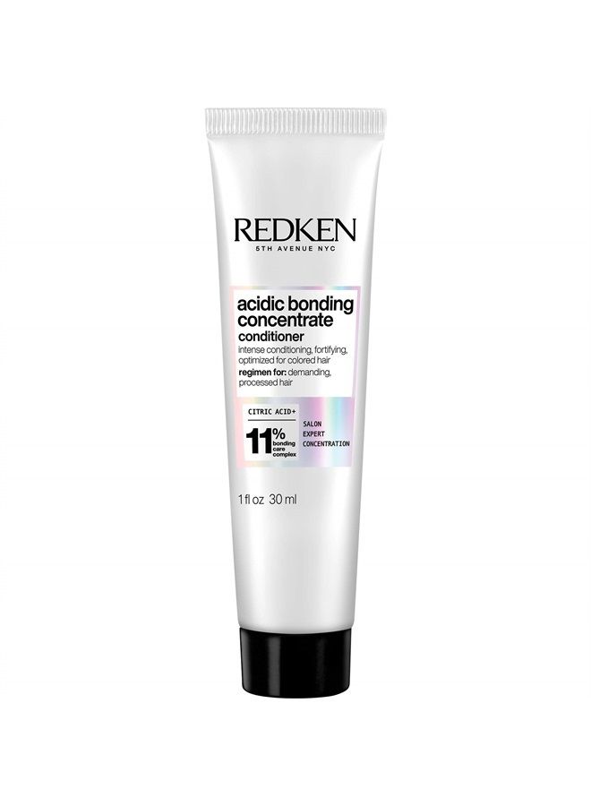 Redken Bonding Conditioner for Damaged Hair Repair | Acidic Bonding Concentrate | For All Hair Types | 1 Fl. Oz.