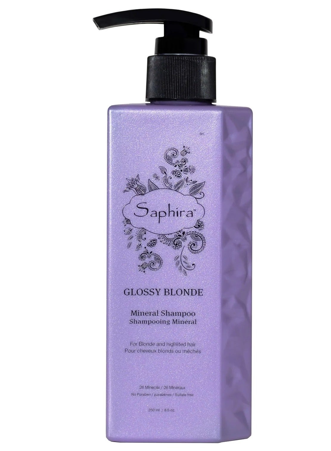Glossy Blonde Shampoo, Perfect For Natural, Bleached And Color Treated Blonde Hair  250