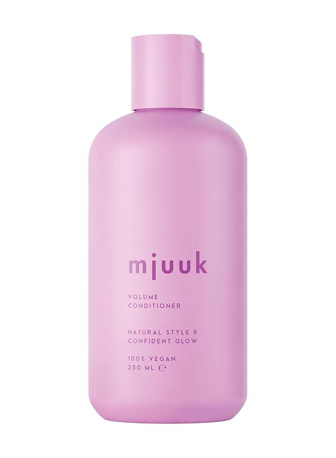 Volumising Conditioner | For Fine And Thin Hair Pro-Vitamin B5 Formula | For Body And Lightweight Bounce | 100 Percent | Vegan 250ml