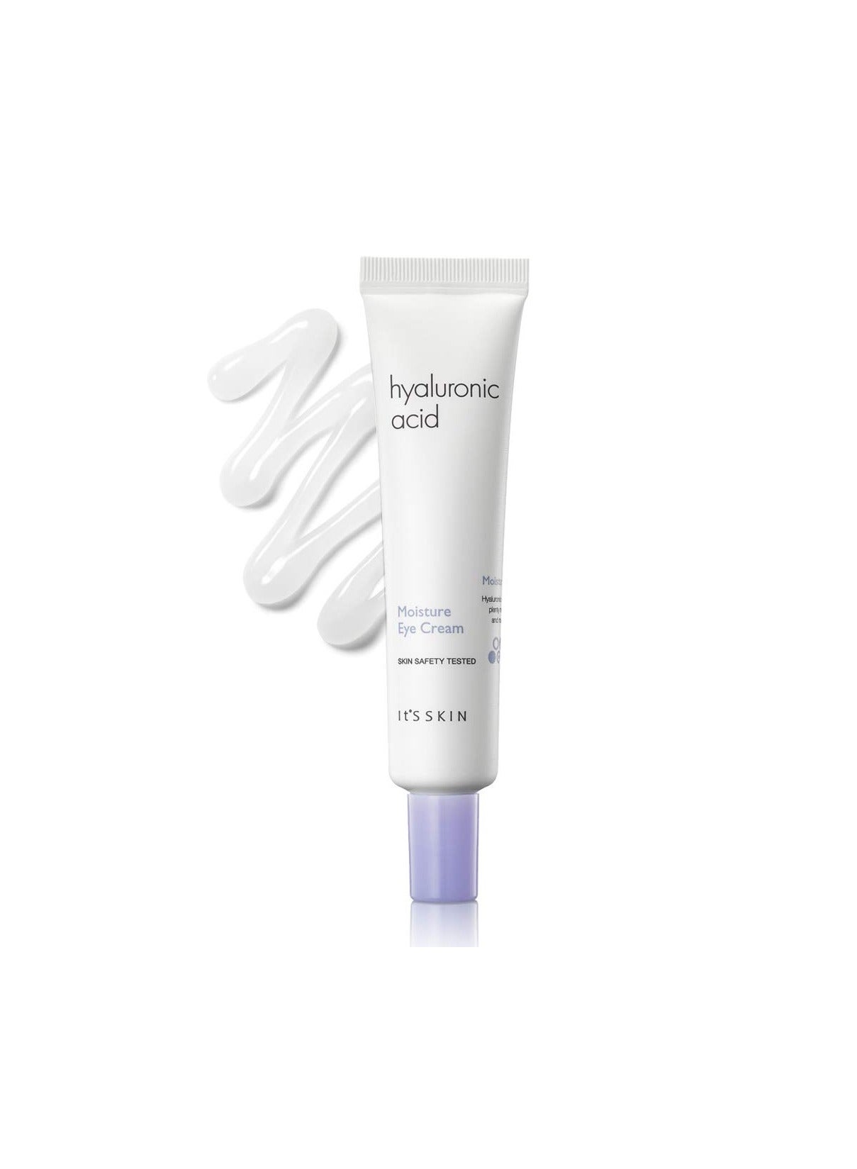 It'S SKIN Hyaluronic Acid Moisture Eye Cream, Moisturizing & Anti-Wrinkle Eye Treatment Moisturizer, Puffy Eyes & Dark Circles, Soothing & Revitalizing, 0.84 oz.