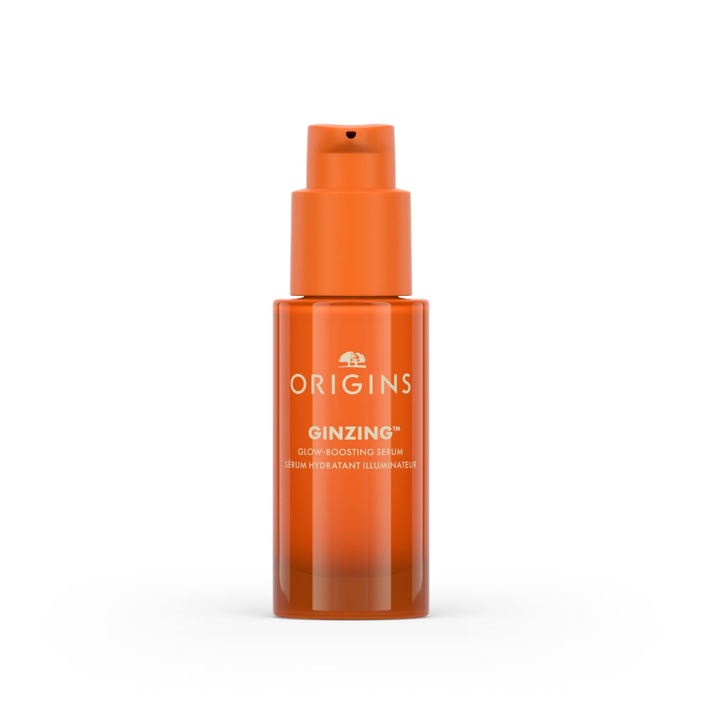 Origins GinZing Glow-Boosting Vitamin C Serum with Caffeine & Ginseng | Smoother Skin & Less Visible Pores, 1 Fl Oz