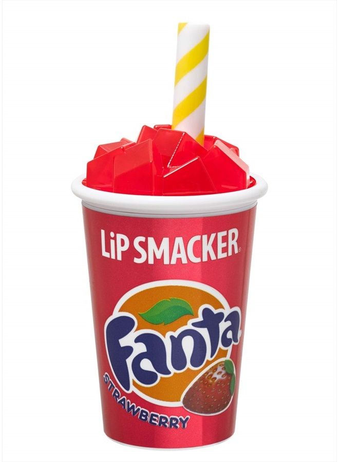 Strawberry Fanta Flavored Lip Balm, Coke Cup, Strawberry Fanta Flavor, Lip Care, For Kids, Women, Men