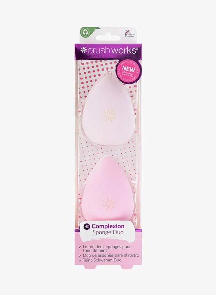 Brushworks HD Complexion Sponge Duo