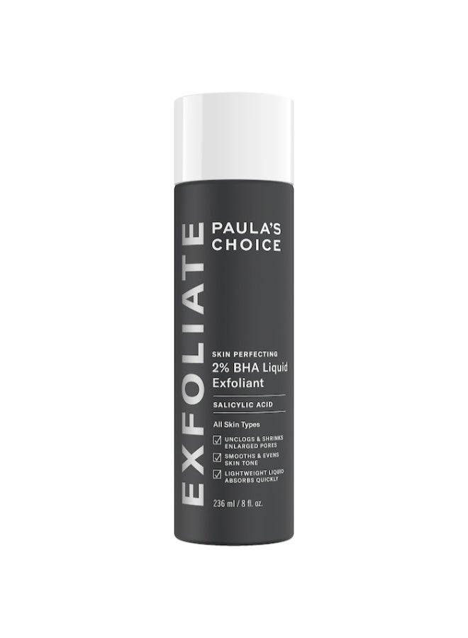 Skin Perfecting 2% BHA Exfoliating Toner for Clear Skin 236ml