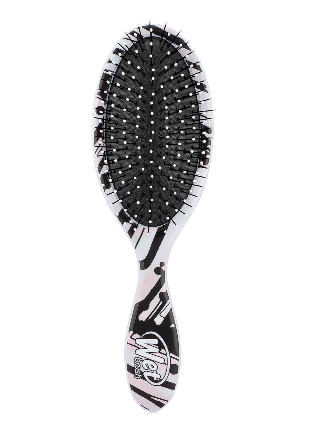 Wet Brush Original Detangling Hair Brush, Pink Lines (Watercolor Motif) - Ultra-Soft IntelliFlex Bristles - Detangler Brush Glide Through Tangles With Ease For All Hair Types - Wet & Dry Hair