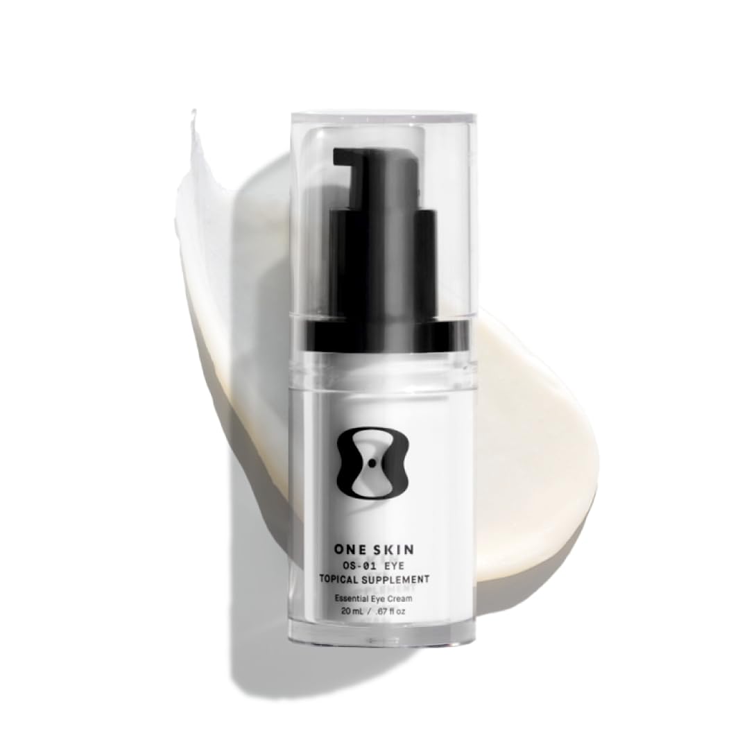 OneSkin EYE OS-01 Peptide Topical Supplement REFILL | Skin Longevity Age Reversal Eye Cream | Safe for Sensitive Skin, Fragrance-Free, 20 mL / 0.67 oz