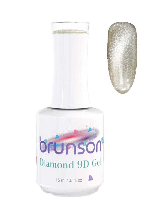 Diamond 9D Magnetic Cat Eye Gel Reflective Diamond Gel Nail Polish 15ml Soak Off Gel Polish BD9D011
