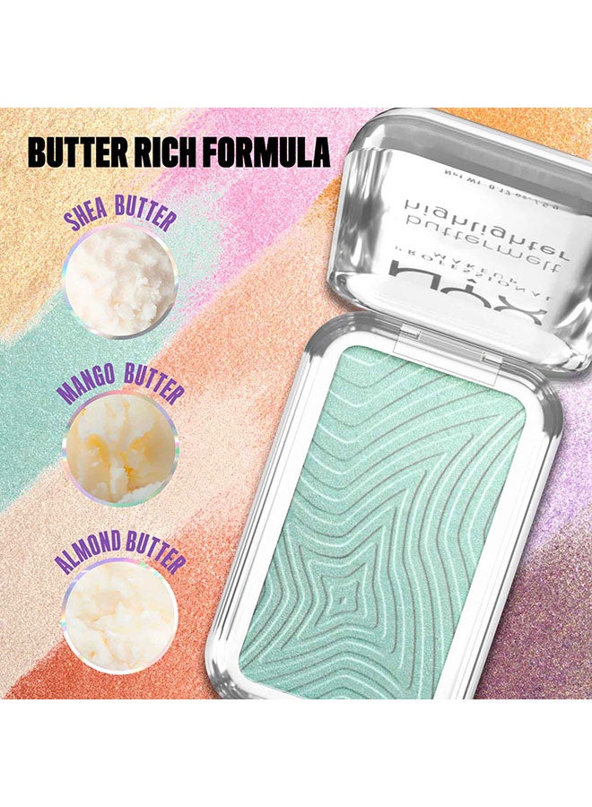 Buttermelt Highlighter Powder Highlighter 12 HR Wear Fade And Transfer Resistant Butta Mint - image 6