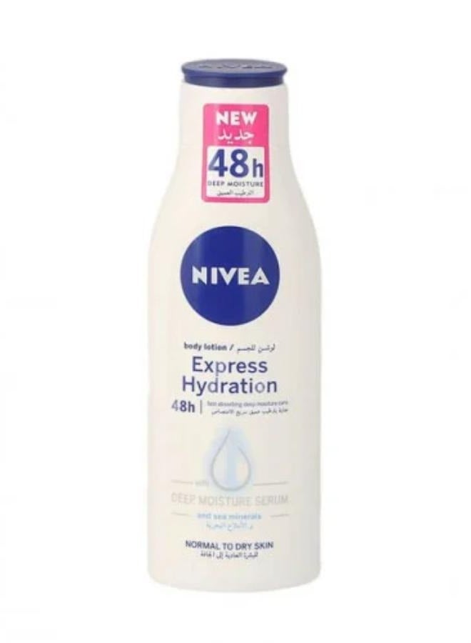 Express Hydration Body LOTION With Sea Minerals 5 in 1 COMPLETE CARE For 48H Moisturization 250 ML