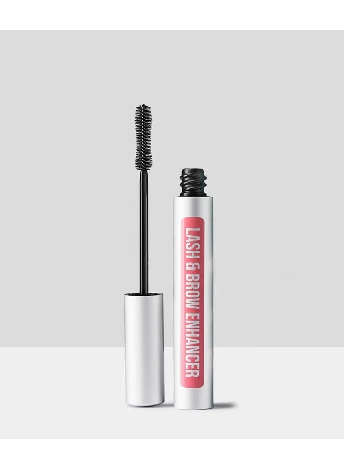 Eyelash Growth Serum - Promotes Fuller Lashes & Brows, Reduces Inflammation, Enhances Glossy Appearance, Moisturizes with Castor Oil, Features Sodium Hyaluronate for Hydration