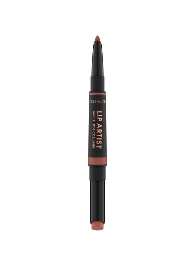 Lip Artist Matte Lipstick And Liner 030