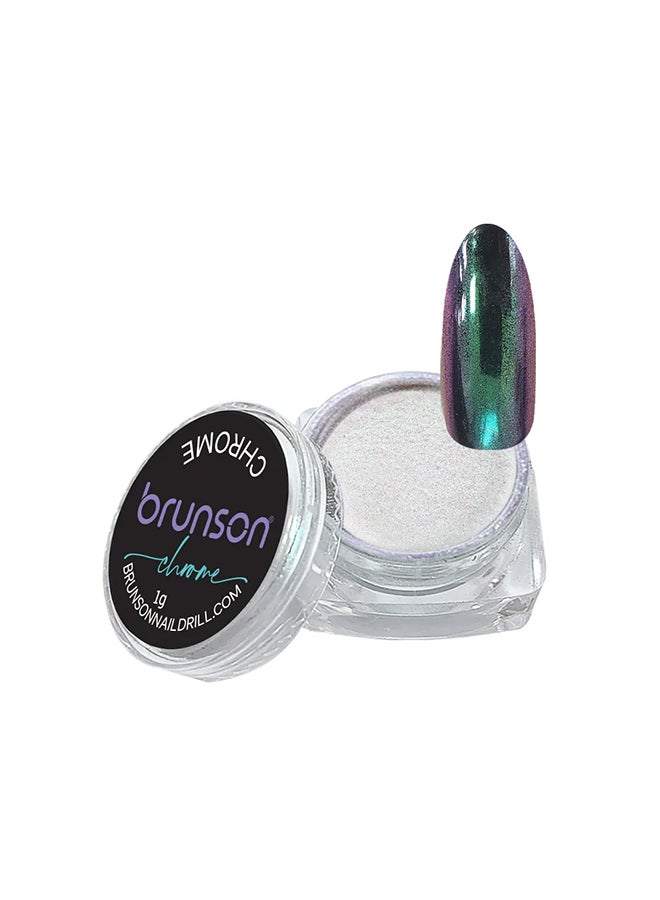 Chrome Mirror Metallic Holographic Effect Art Decoration Manicure Pigment Nail Powder GH382s