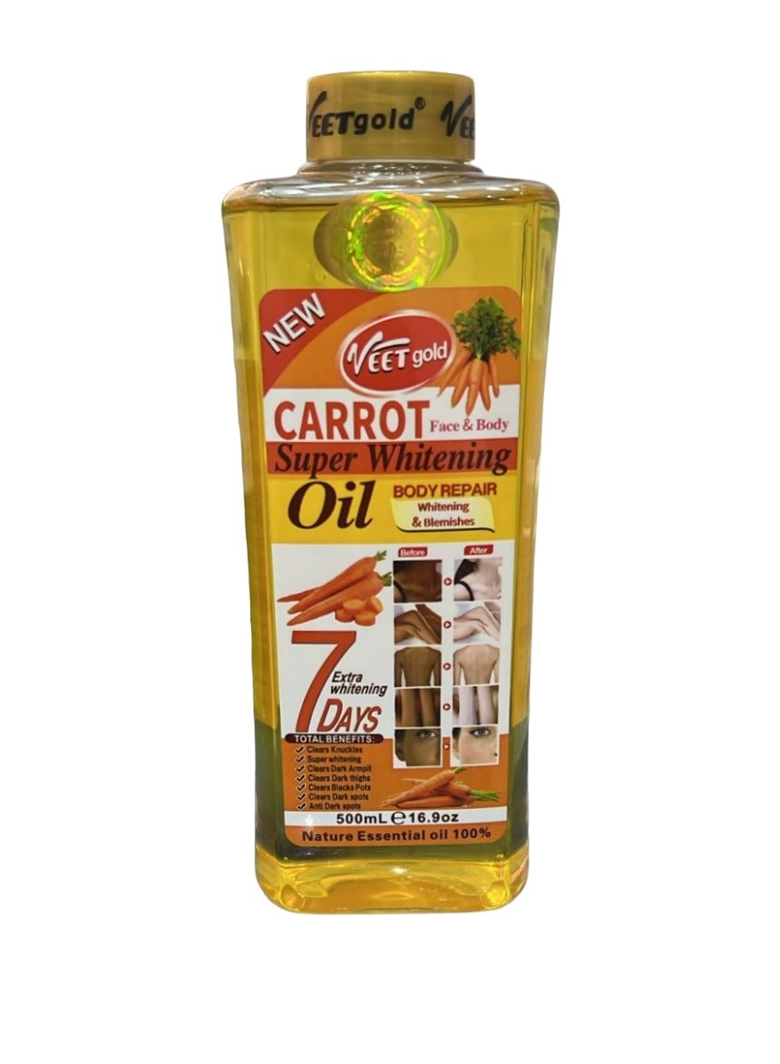 Carrot Super Whitening Oil 500ml
