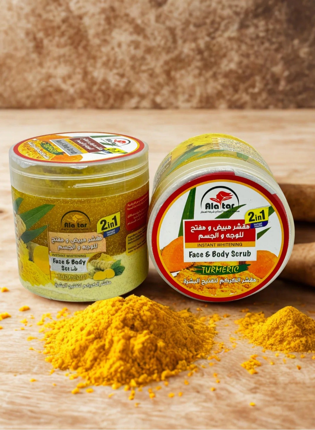Turmeric Face And Body Scrub