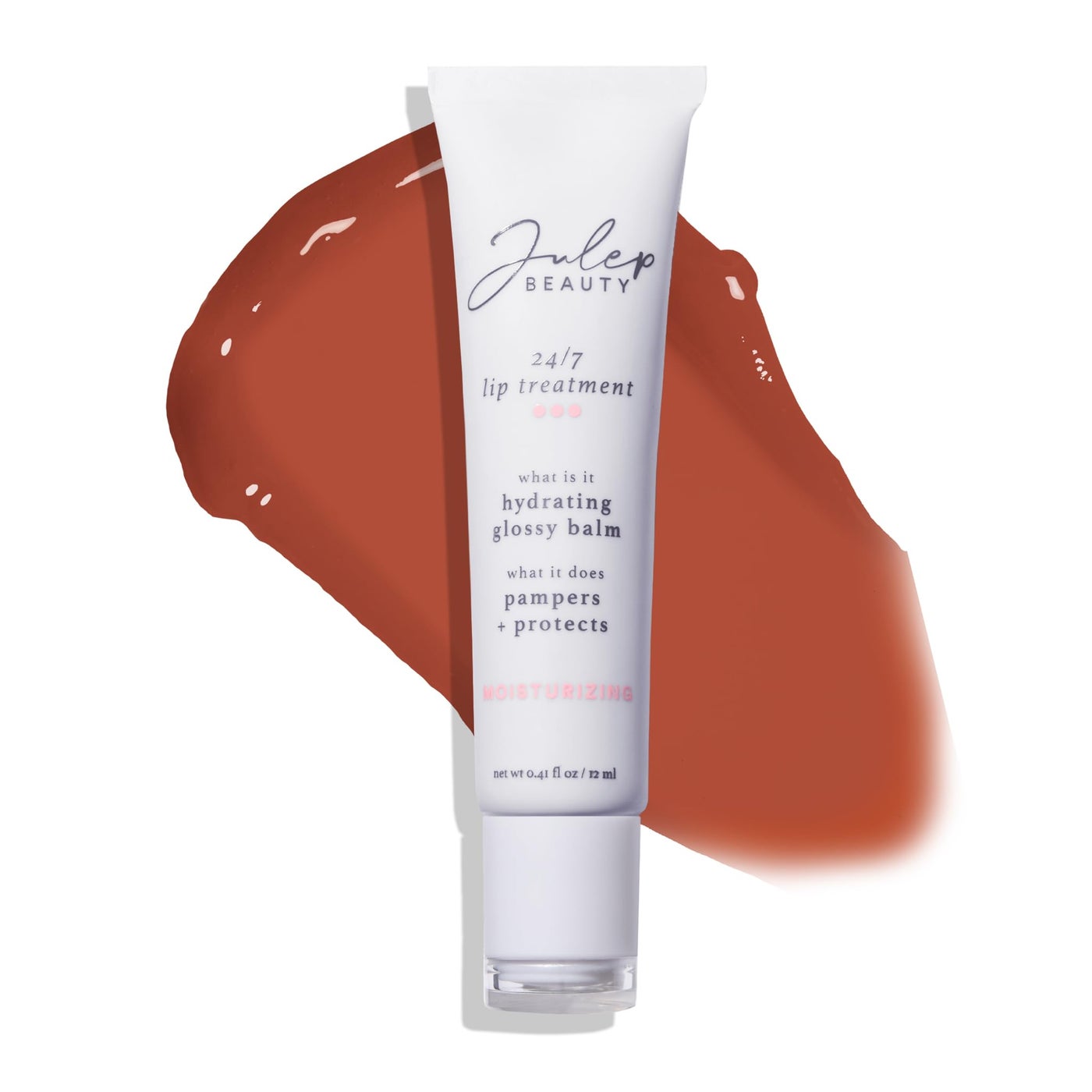 Julep 24/7 Lip Treatment â€“ Hydrating & Glossy Lip Balm and Lip Sleeping Mask with Shea Butter â€“ Moisturize, Protect & Soothe â€“ Vegan & Cruelty-Free - Sheer Nude