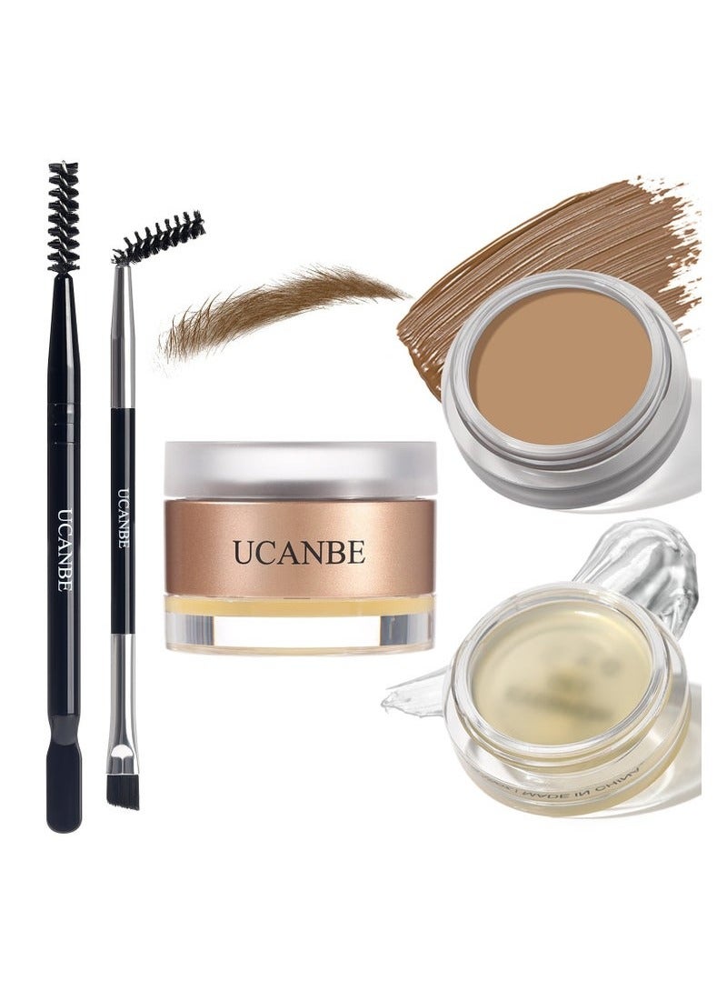 UCANBE Waterproof Long Lasting Brow Gel and Pomade Duo