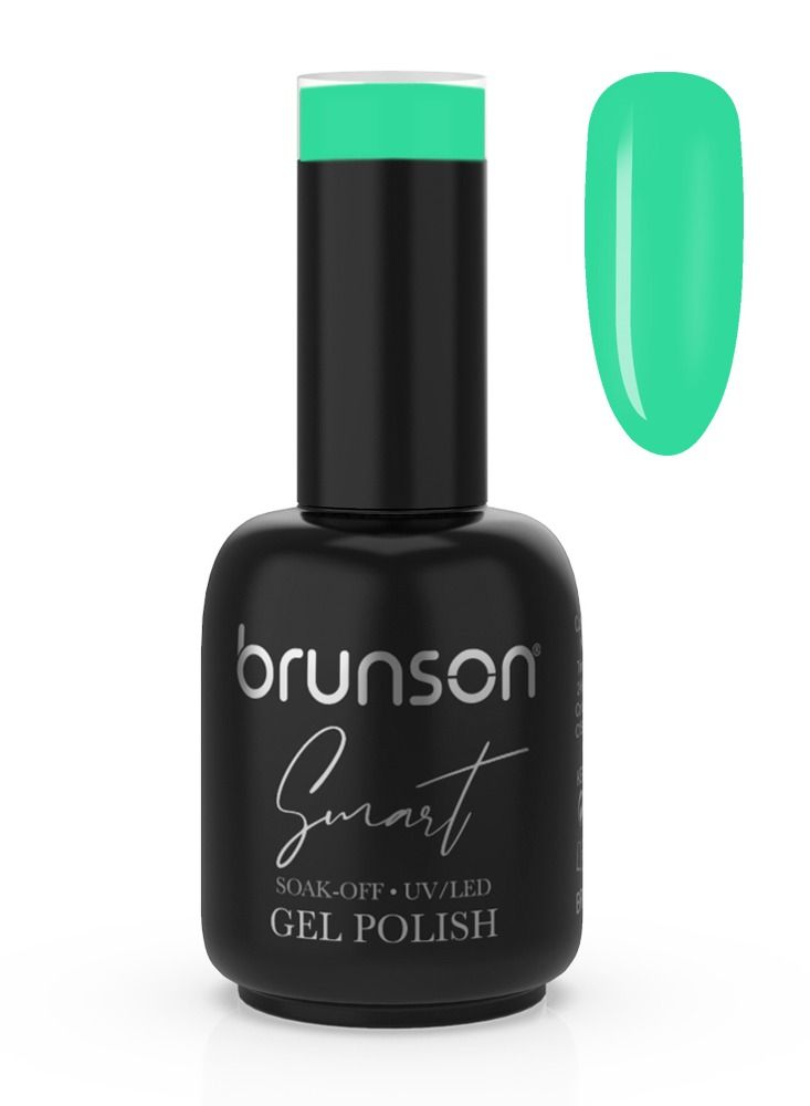 Gel Nail Polish, 15ml Smart Gel Nails Glossy Shine Finish Long Lasting Soak off UV/LED Gel Polish for Nail Art French Manicure Pedicure Salon Quality Chip Resistant Gel Nail Extensions BSM113