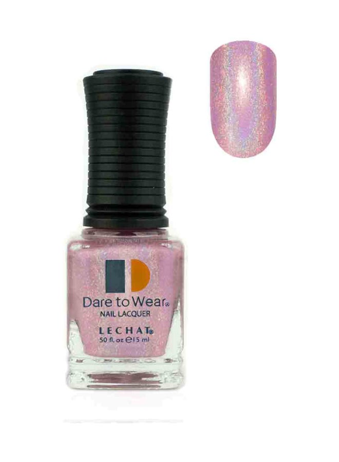 Nail Polish Color Bubblegum Pink Holographic Glitter By Lechat Spectra Galactic Pink Sdw13