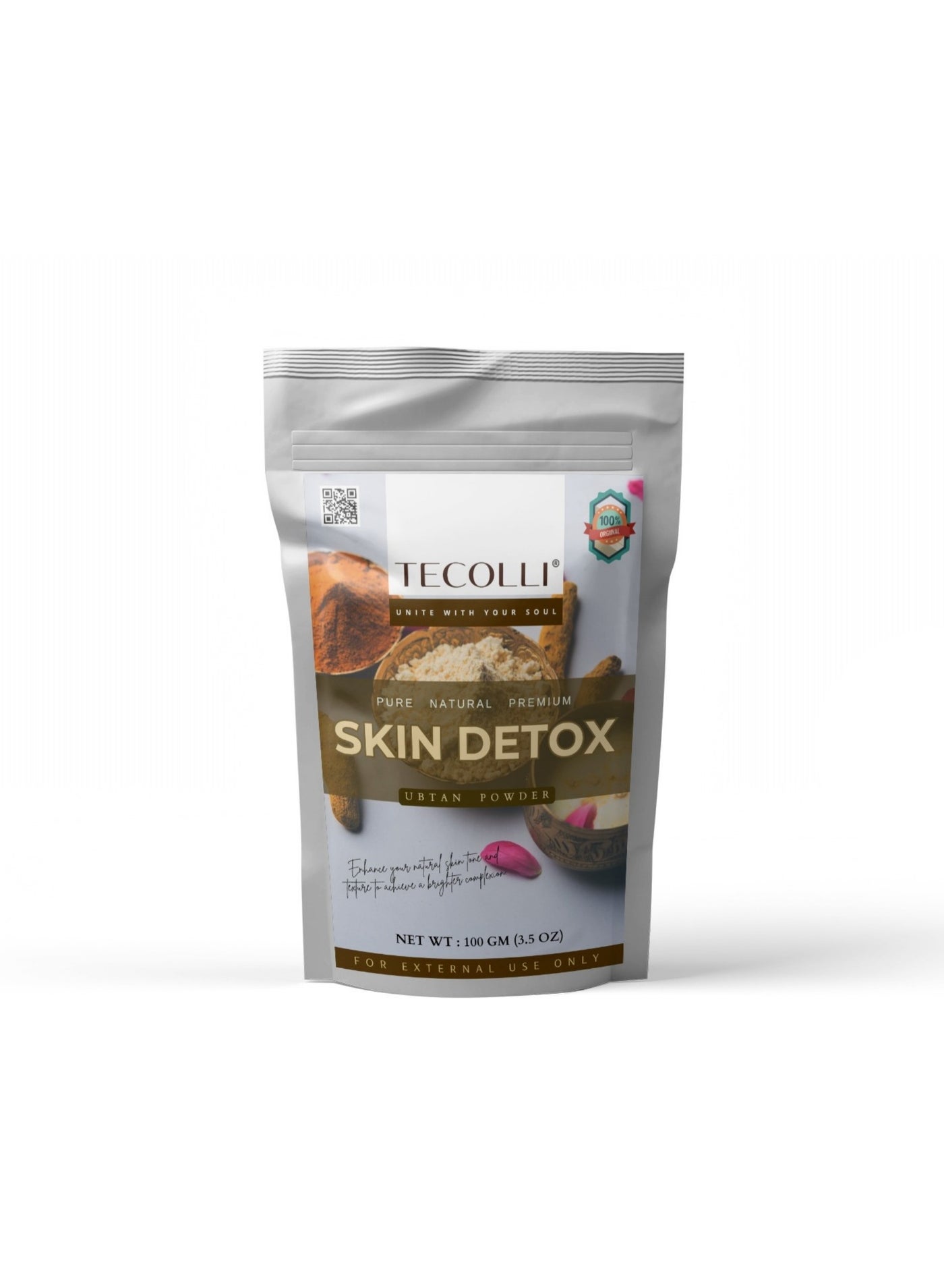 Pure Skin Detox Powder (Ubtan)-100 Gm For Skin Glow And Cleanser
